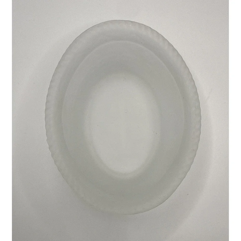 Vintage Westmoreland Frosted Glass Hen on Nest Covered Candy Dish 7